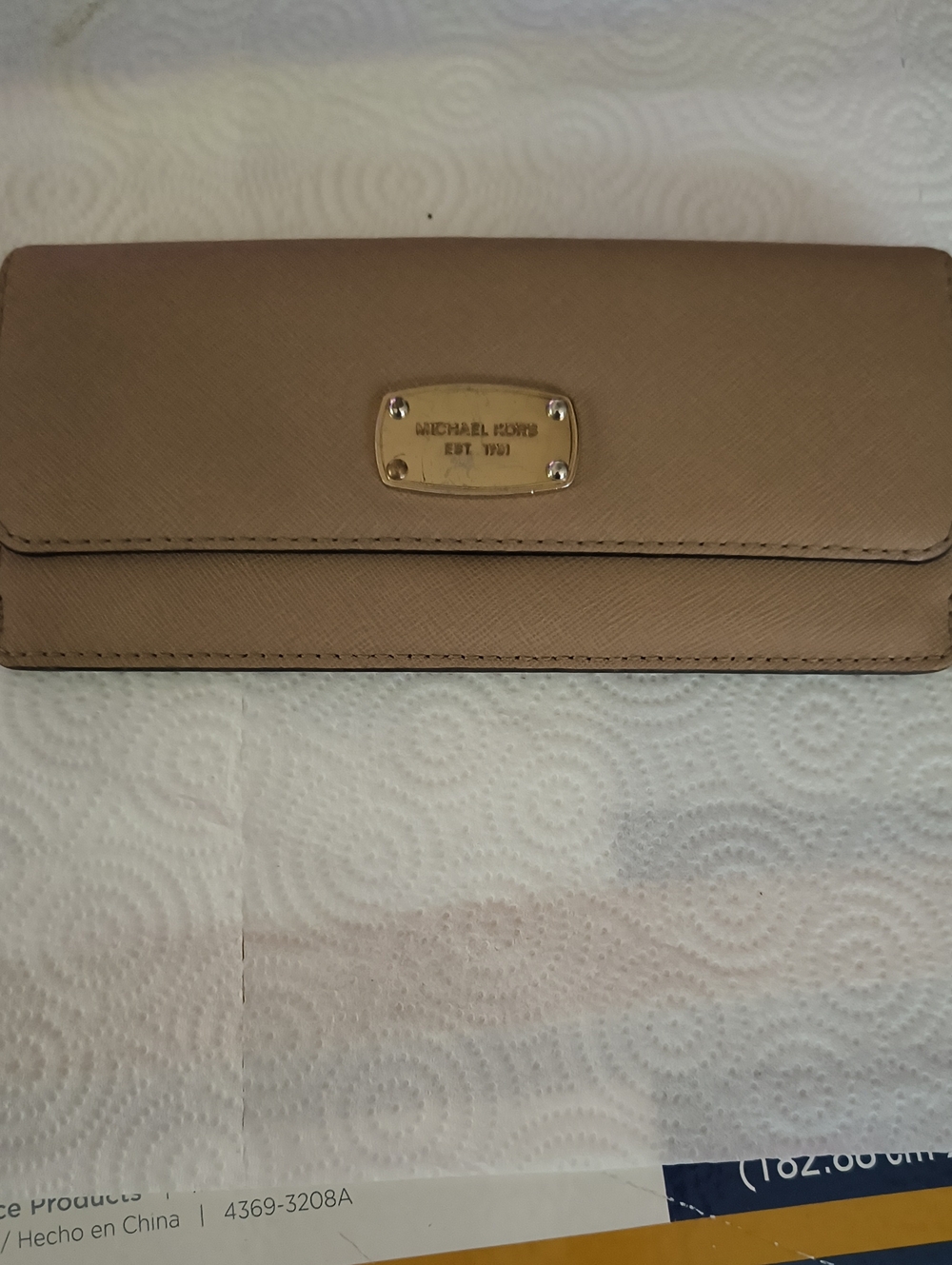 Michael Kors Tan Wallet